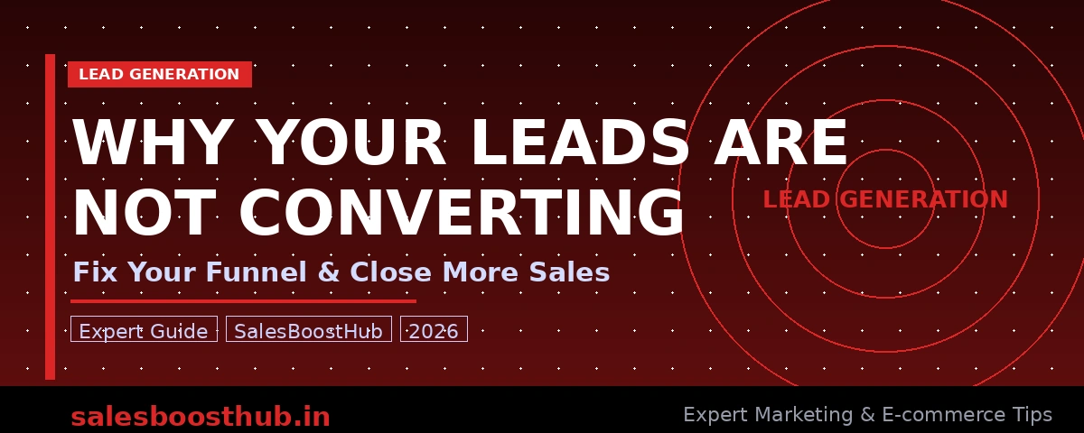 Why Leads Are Not Converting